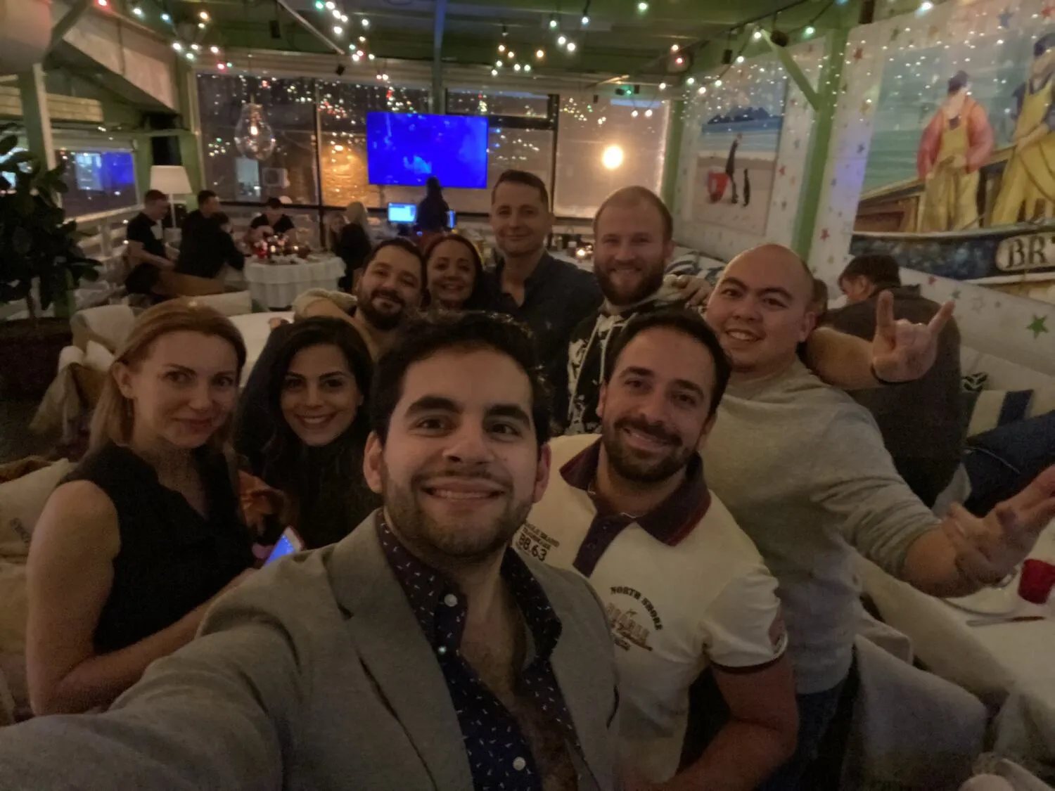 Todos juntos en el offsite global, febrero de 2020.