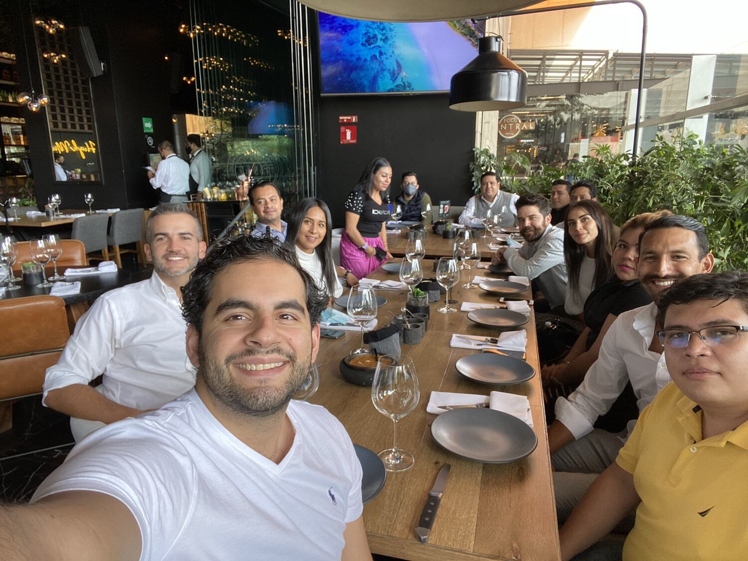 Team lunch in Mexico, October 2021.
